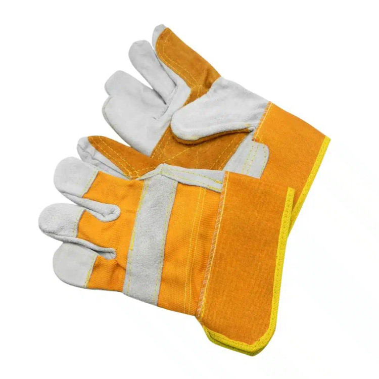 دستکش کف دوبل جوشکاری چرم